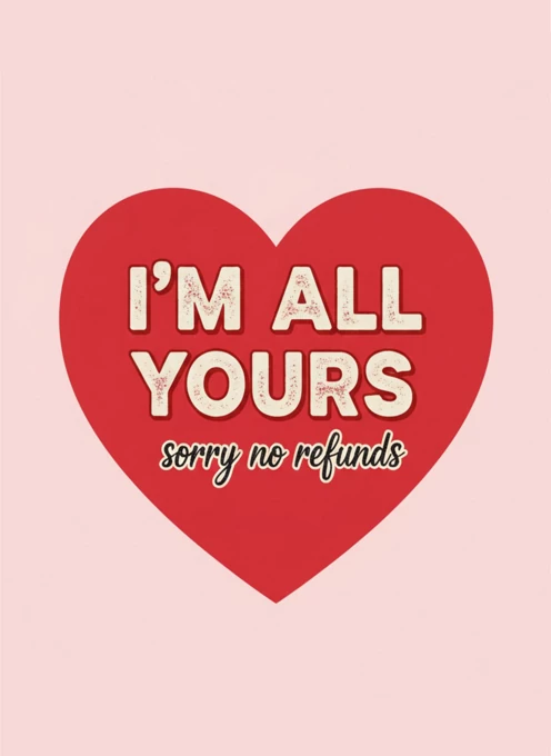 I'm All Yours - Sorry No Refunds