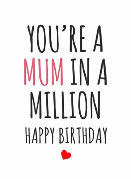 You're a Mum in a Million