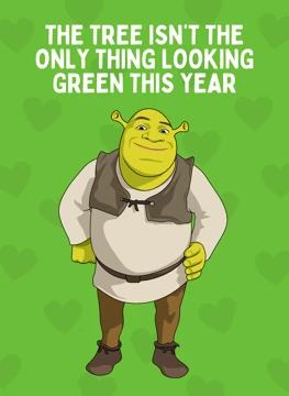 The Tree Isn't The Only Thing Looking Green - Shrek