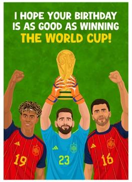 As Good as Winning the World Cup