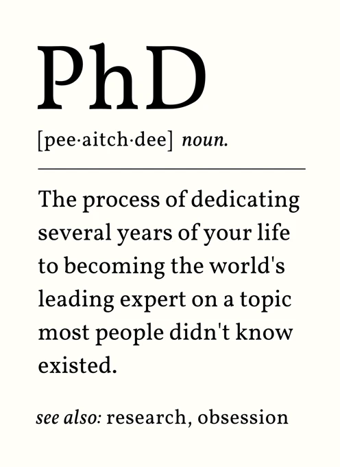 PhD Noun
