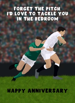 I'd Love to Tackle You in the Bedroom