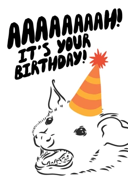 Aaaaaah! Screaming Birthday Possum