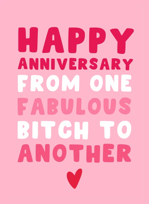 Fabulous Anniversary Sass