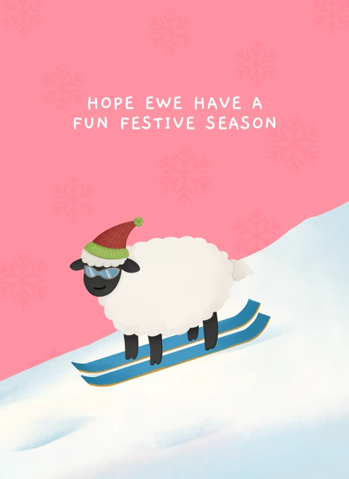 Hope Ewe Have a Fun Festive Season