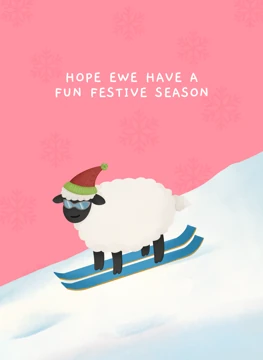 Hope Ewe Have a Fun Festive Season