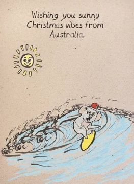 Sunny Christmas vibes from Australia
