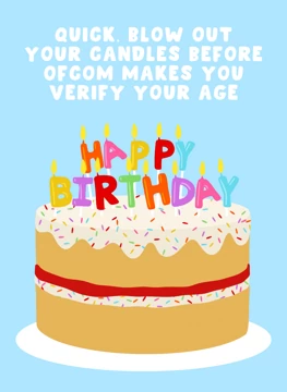 Quick, Blow Out Your Candles