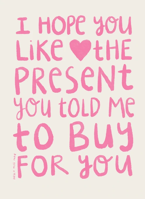 Hope You Like the Present