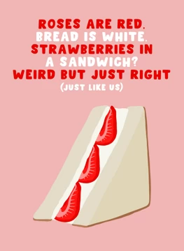 Weird But Just Right (Just Like Us)
