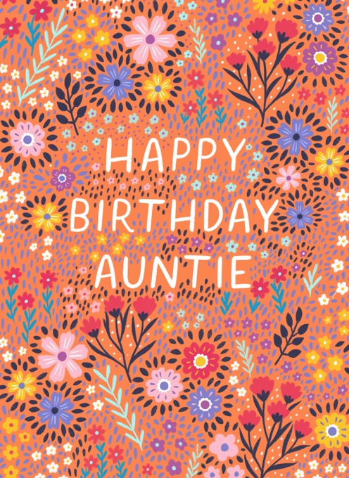 Happy Birthday Auntie