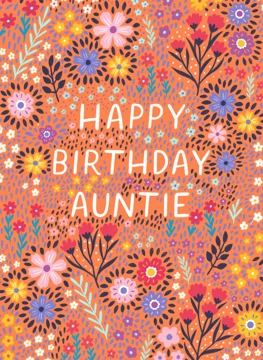 Happy Birthday Auntie