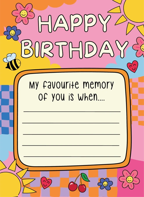My Favourite Memory