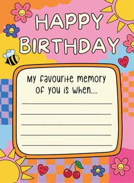 My Favourite Memory