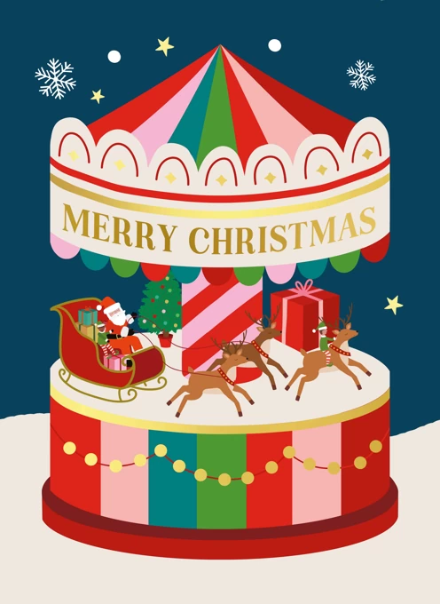 Merry Christmas Carousel