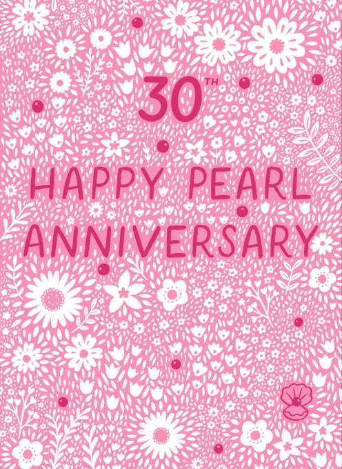 Happy 30th Pearl Wedding Anniversary
