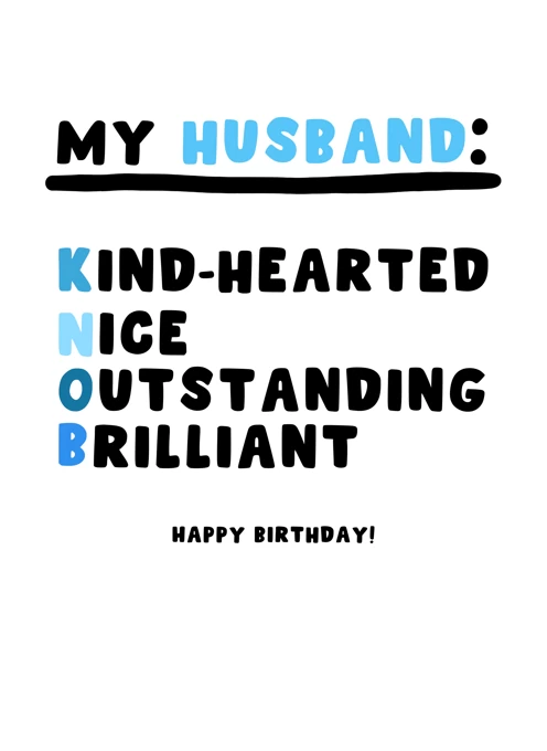 Husband - Knob