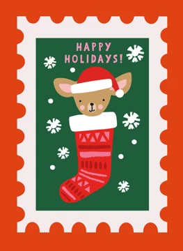 Happy Holidays Chihuahua