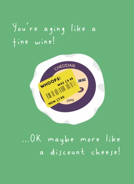 Aging Like A Discount Cheese