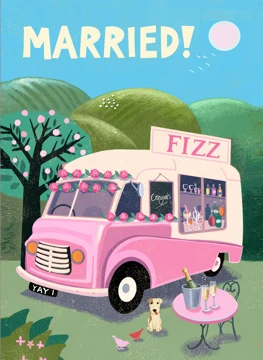 Married! Fizz Celebration Van
