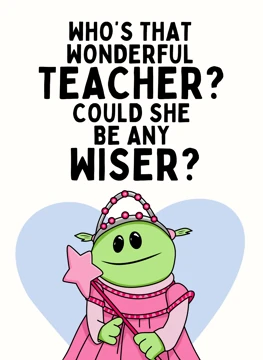 Who's That Wonderful Teacher? - Nanalan