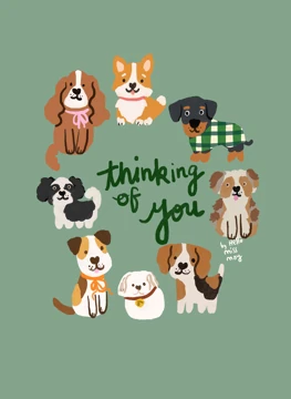 Thinking of you - Dogs