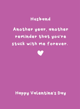 Stuck With Me Forever