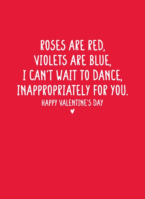 I Can't Wait to Dance Inappropriately for You