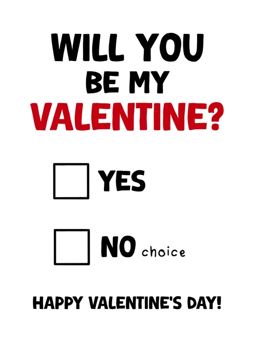 Will You Be My Valentine?