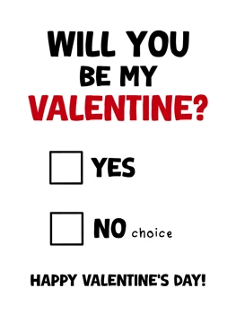 Will You Be My Valentine?
