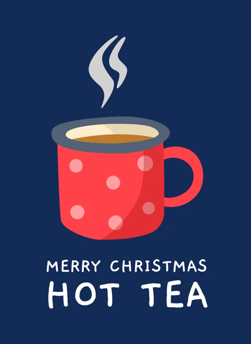 Merry Christmas Hot Tea