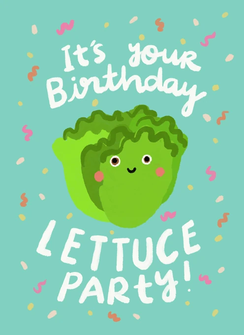 Lettuce party.