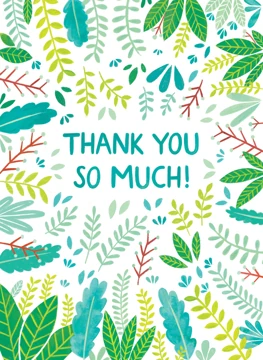 Leafy Thank You So Much