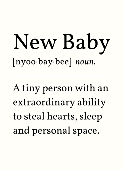 New Baby Noun