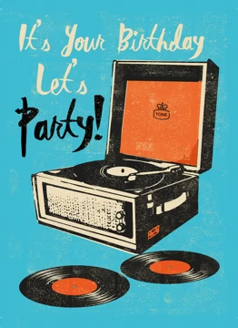 Birthday Record Player