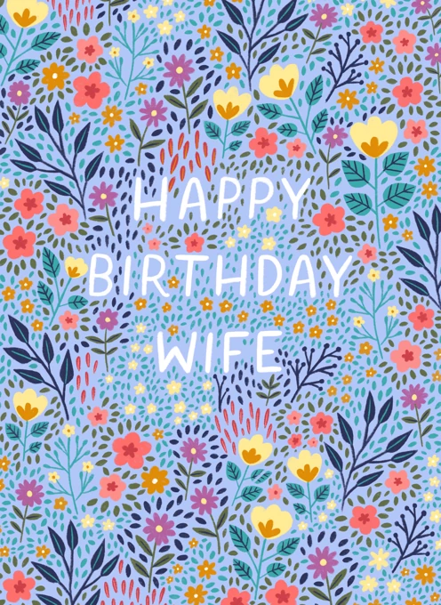 Happy Birthday Wife