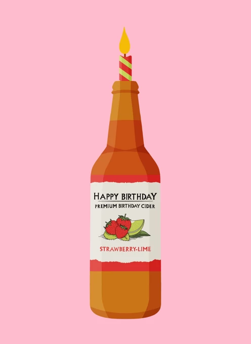 Premium Birthday Cider
