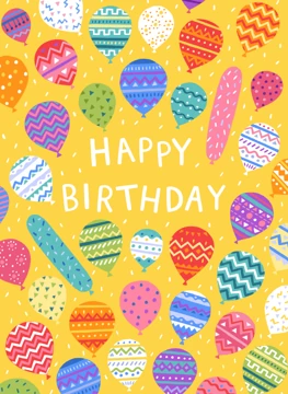 Happy Birthday Balloons