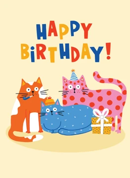 Happy Birthday Cats