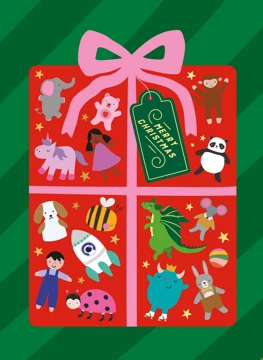 Merry Christmas Toy Present