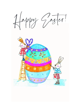 Happy Easter Egg Painting