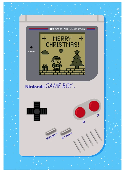 Merry Christmas Game Boy