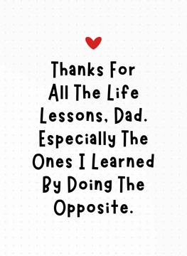 All The Life Lessons