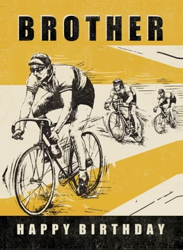 Brother - Happy Birthday Cycling