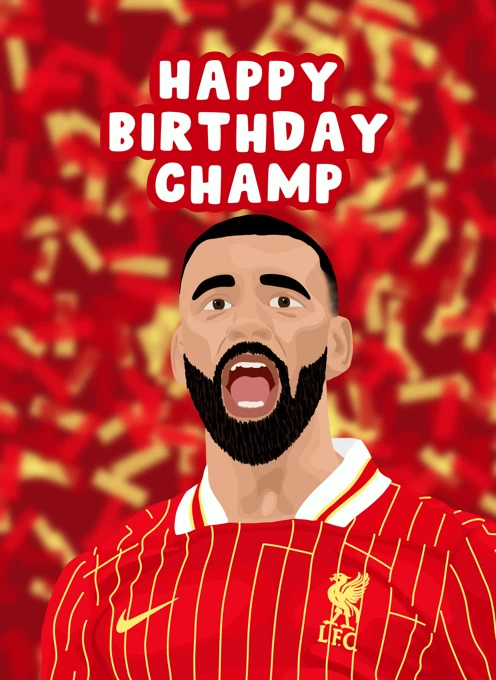 Happy Birthday Champ - Mo Salah
