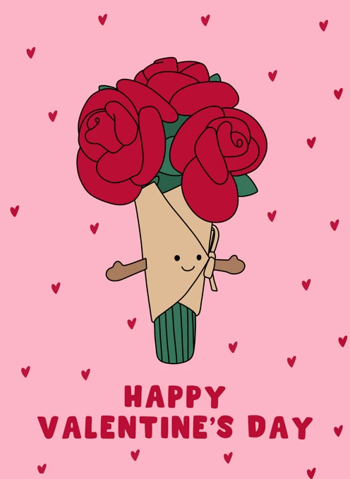 Happy Valentine's Day Bouquet