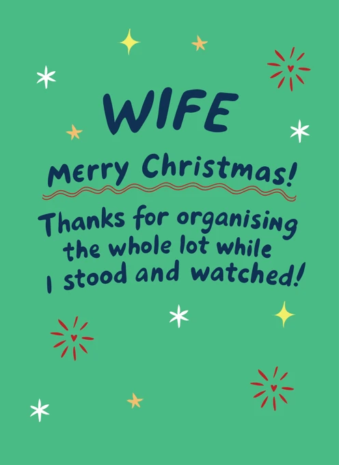 Wife Merry Christmas
