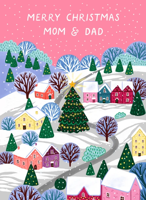 Merry Christmas Mom & Dad