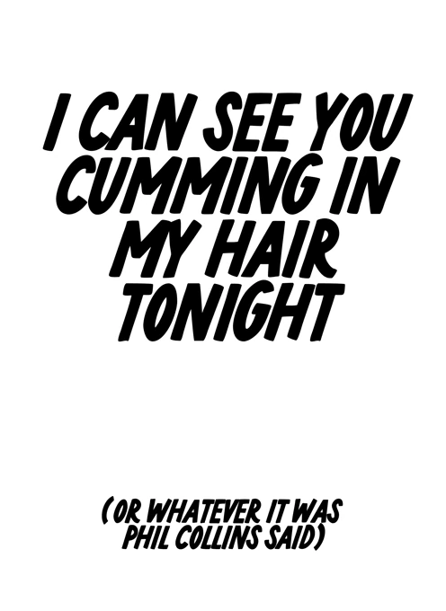 I Can See You Cumming In My Hair