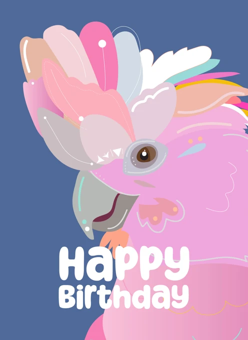 I Show Your Colours I Galah - Birthday